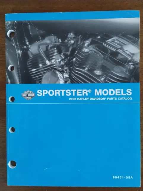 2005 Harley-Davidson Sportster Models Parts Catalog #99451-05A
