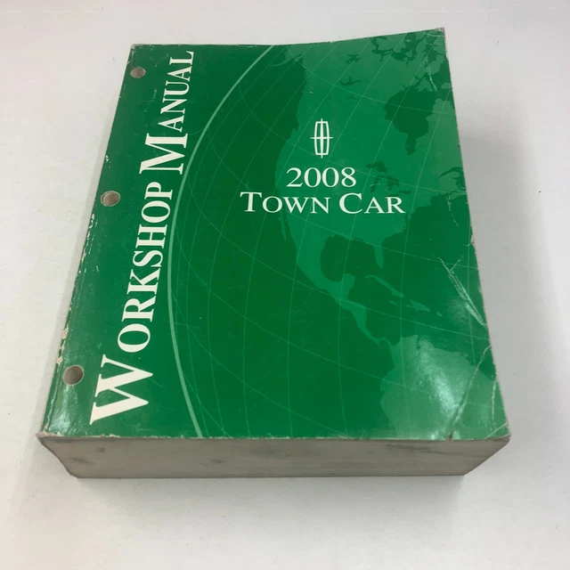 2008 Ford Lincoln Town Car  Workshop Service Repair Manual OEM