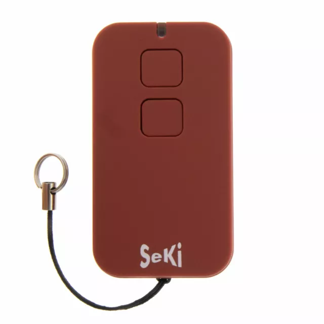 SeKi 433 X2, 433,92 MHz lernfähige Universal-Fernbedienung für Garagentoröffner