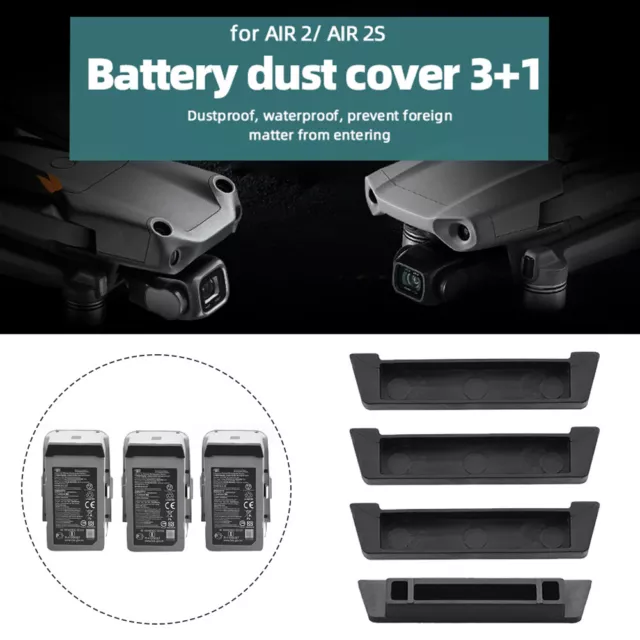 Easy Install Anti Scratch Battery Charging Port Cover Fit Air 2S