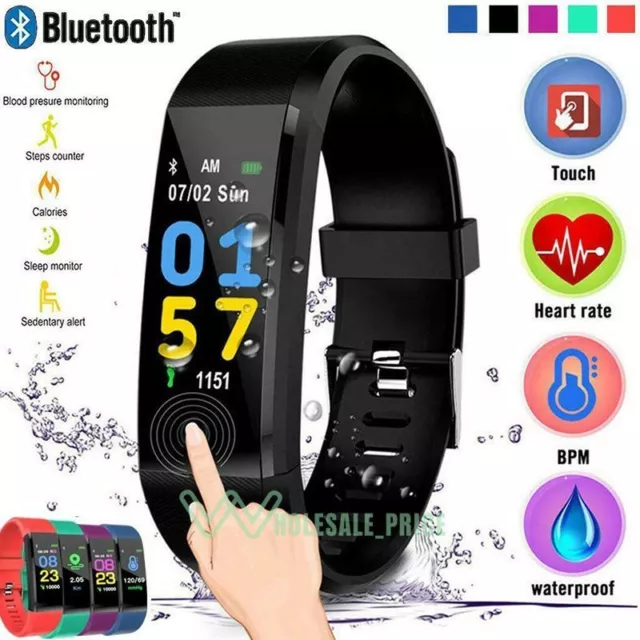 Reloj Inteligente Fitness Mujer Bluetooth Impermeable Para Teléfonos Android/iOS