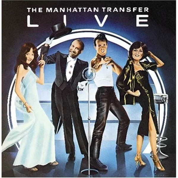 The Manhattan Transfer Live NEAR MINT Atlantic Vinyl LP