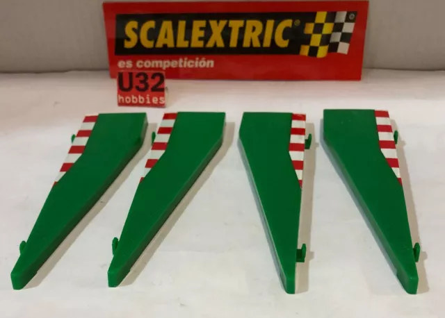 Scalextric Borde Recta De Cierre  4Unidades  2 Derecha - 2 Izquierda