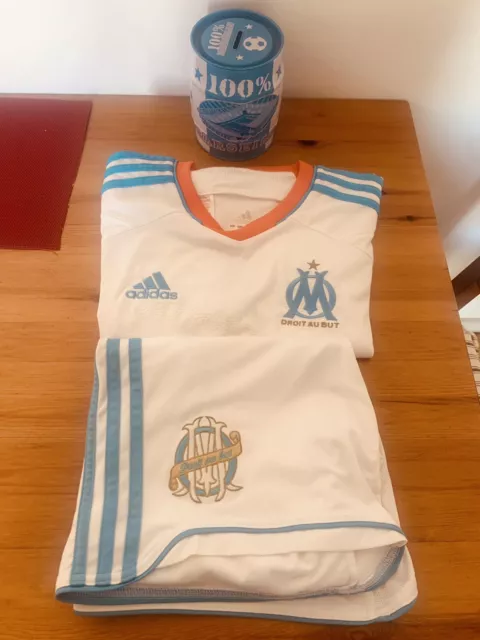 Maillot  de football OM + SHIRT + Tirelire