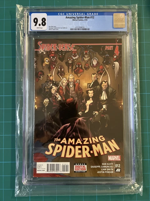 Amazing Spider-Man #12 CGC 9.8 2015 1st App Leopardon  - Spider-Verse