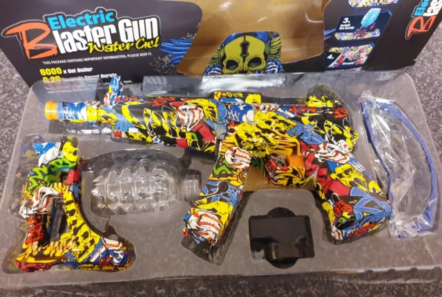 Electric Blaster Gun Gel Blaster MP5 12000+ Gels Updated Version New Toy