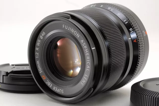 Mint Fujifilm XF 50mm F/2 f2 R WR Lens Black From Japan