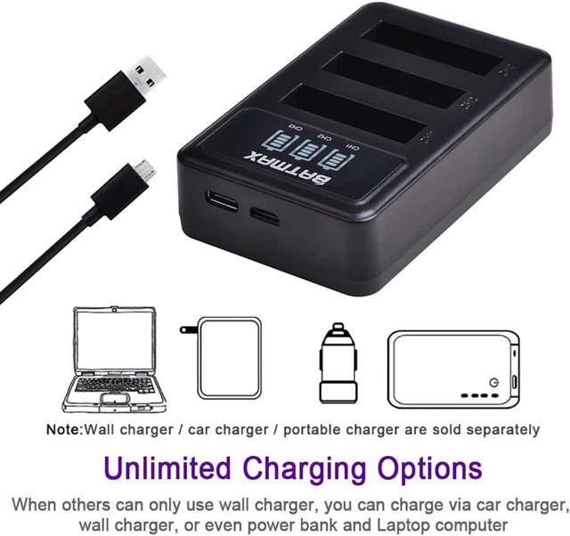 Batteries Chargers for Sony for NP-BX1 Battery Camera Battery Charger