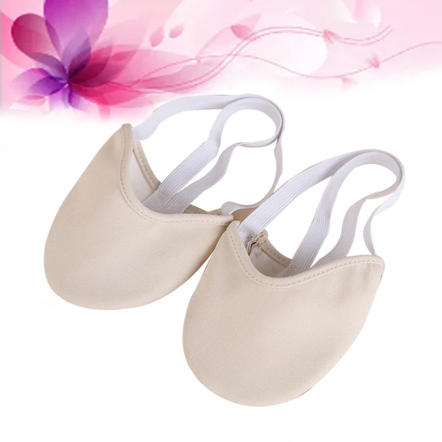 Chaussons De Danse Femme En Toile - Semelle Cuir Souple | Yoga, Pilates, Maison | Confort Absolu