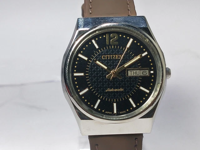 Vintage  Citizen   Automatic Movement Date Day Dial Mens Analog Wrist Watch D217