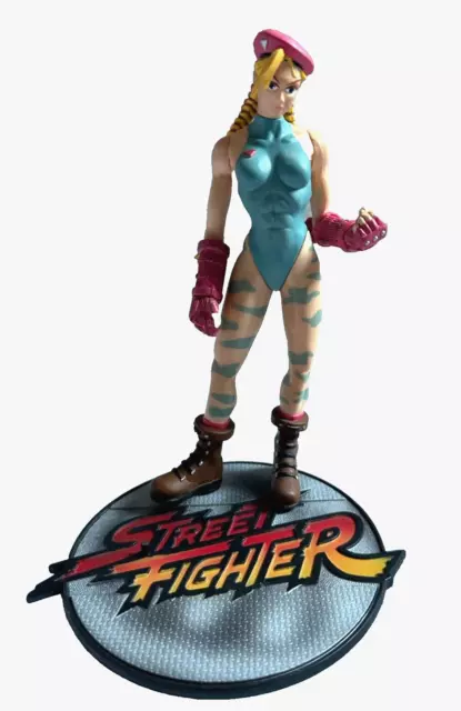 1999 CAPCOM ReSaurus Street Fighter Cammy 7" Action Figure w/ Stand