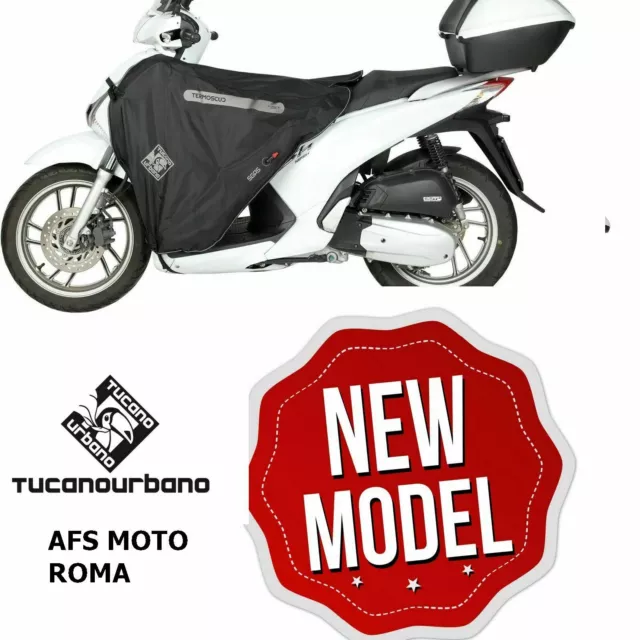 Termoscudo Coprigambe Tucano Urbano R182X per Piaggio Medley S 125 anno 2020