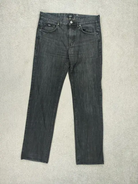 Hugo Boss Jeans W33 L34 33/34 Herren Hose Kansas Regular Fit Straight Leg