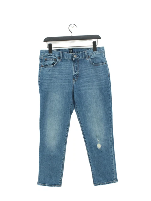 Jeans da donna Gap Denim W 42 pollici; L 24 in cotone blu con spandex dritto