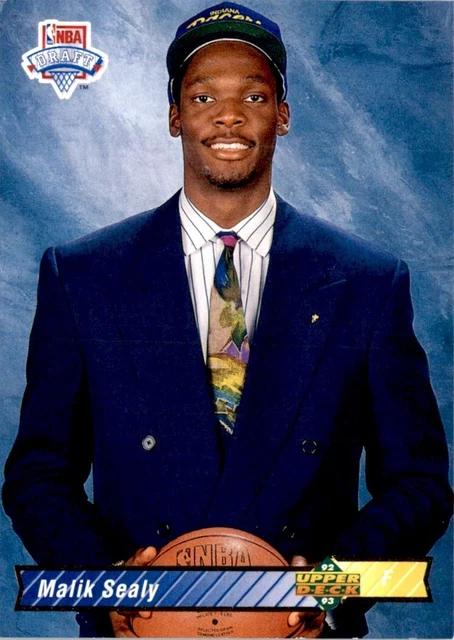 1992-93 UPPER DECK Malik Sealy recrue Indiana Pacers #10 EUR 3,34 ...