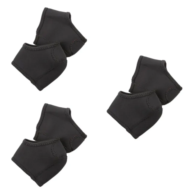 6 Pcs Heel Protector Covers High Shoes Pad Mens Boot Neoprene Ankle Brace