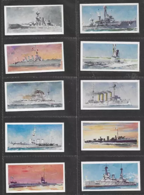 Tea Cards Lyons 1962  Hms 1902 -1962  - Full Set