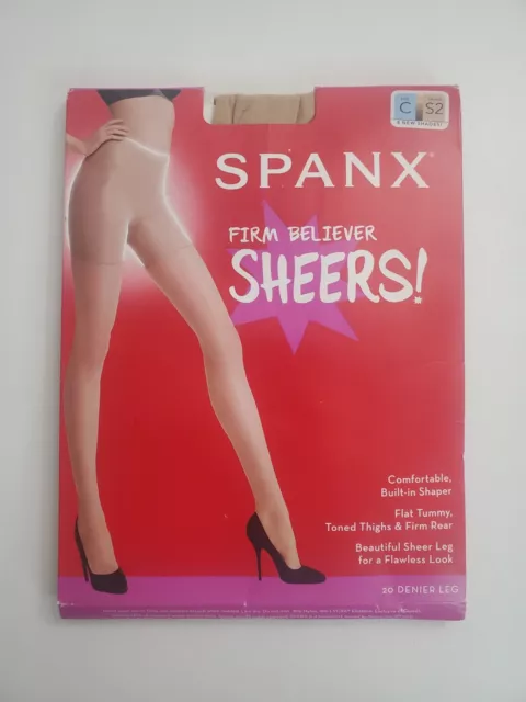 SPANX - SHEERS - High Waisted Shaping Pantyhose Style 914 - Choose Size &  Color $11.24 - PicClick