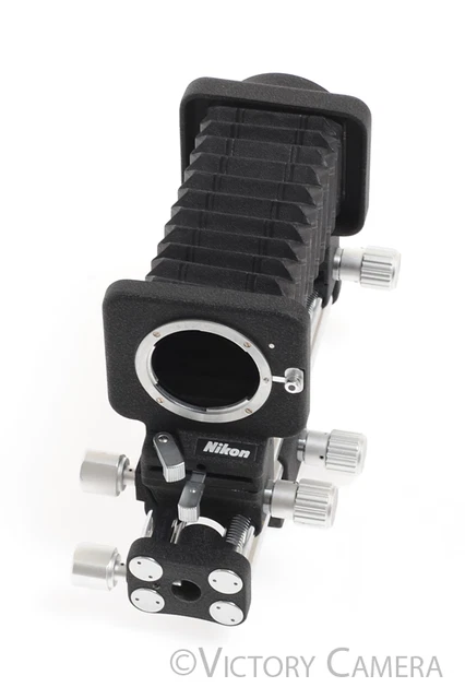 Nikon PB-4 Macro Bellows Attachment w/ Front Movements -Clean in Box- Nikon PB-4 Macro Bellows Attachment w/ Front Movements -Clean in Box-
