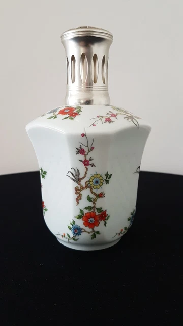 ANCIENNE LAMPE BERGER En Porcelaine De Limoges Signé Giraud EUR 29,00