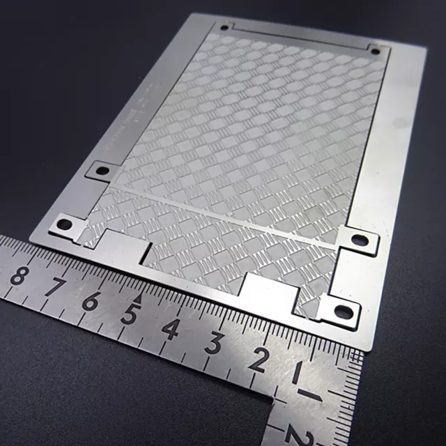 Stainless Steel Cover Anti-Slip Decorative Board for 1/14 King's Tail Beam