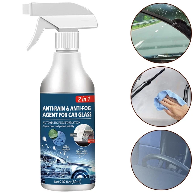 Dissolvant Huile Pour Vitres De Voiture - Nettoyant Pare-brise Et Vitres, Effet Hydrophobe - 8