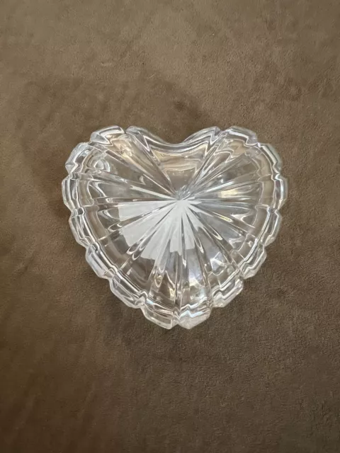 Jewelry/ Trinket Box- Mikasa Romantic Jewel Covered Heart Box