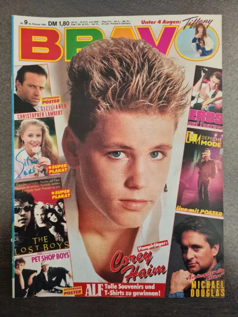 BRAVO 09/1988 Heft Komplett -Depeche Mode, Patrick Swayze, Michael Jackson -Top!