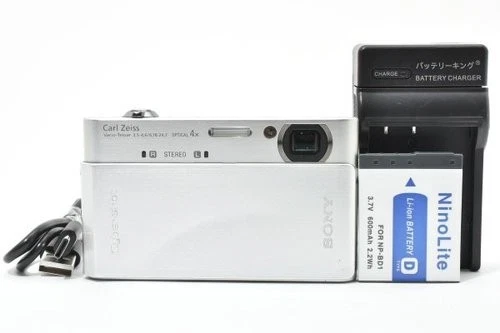 MINT] SONY CYBER-SHOT DSC-T900 Compact Digital Camera Silver From