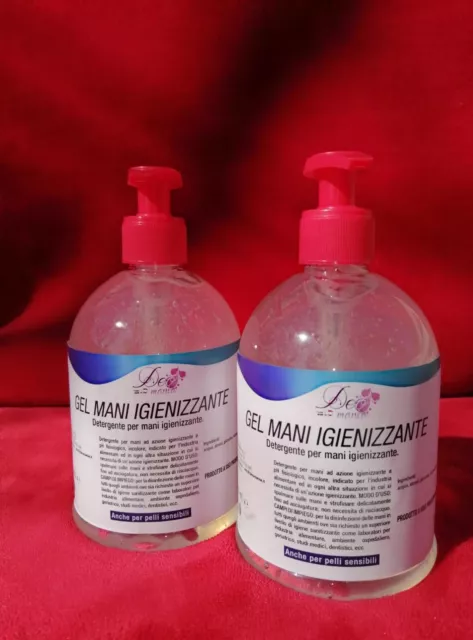 Gel Igienizzante Mani con Alcool 500ml con dispenser