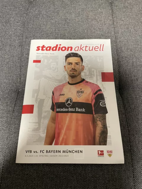 Programm VFB Stuttgart - FC Bayern München  04.03.2023