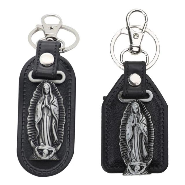 Christian Keychain Metal Holy Women Catholic Pendant Religious Ornament