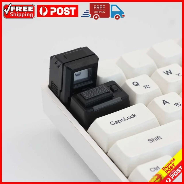 80S RETRO KEY Tab Keycap Light-transmitting Key Cap Kits for Mechanical ...