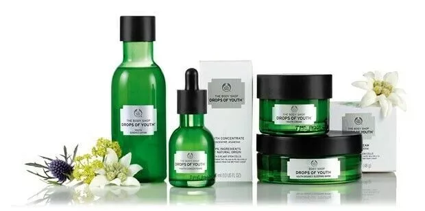 The Body Shop | Drops of Youth™| Serum, Essence, Cream, Wash, Mask & Peel | New