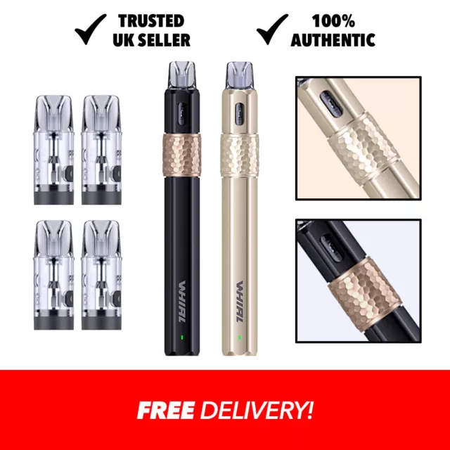 Uwell Whirl F Kit & Uwell Whirl F Replacement Pod | Vape Pen | E Cigarette | 2ml