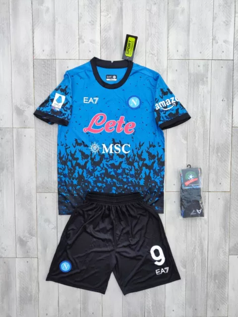 Quadro edizione limitata Maglia gara Osimhen Napoli, 2022/23