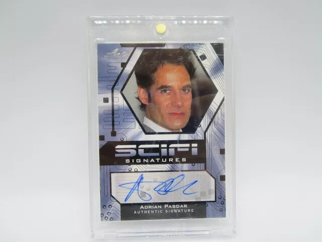 2011 Leaf Pop Century Sci Fi Signature Adrian Pasdar Autograph Card #2/5! RARE