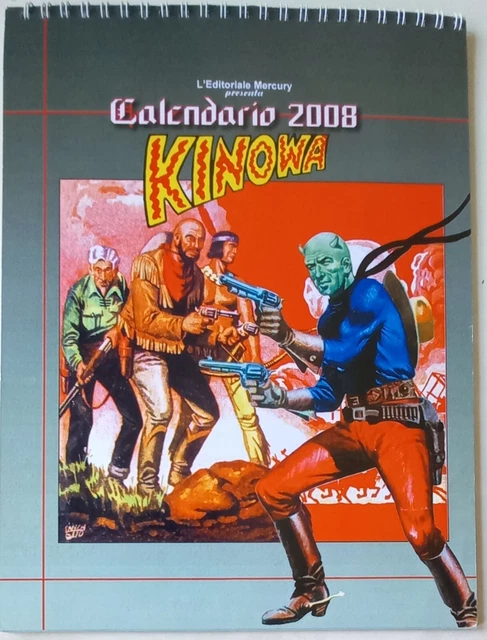 CALENDARIO KINOWA 2008 -Collana Calendari n. 2 - ed. Mercury