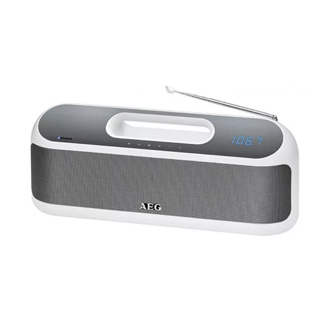 AEG SR 4842 BTS Bluetooth Stereo Lautsprecher Musikbox Soundstation Radio Akku