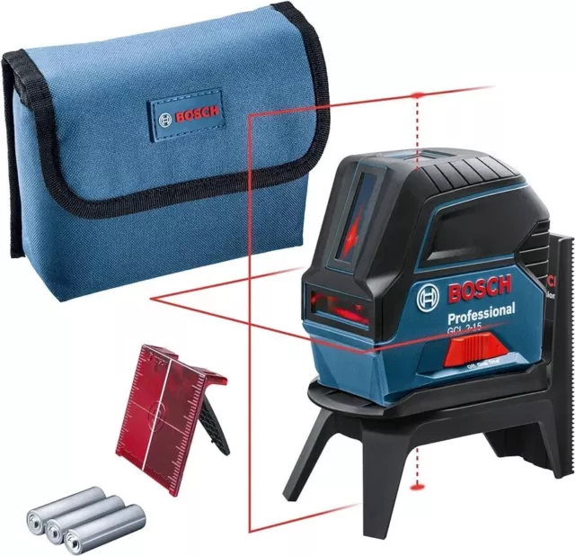 Bosch Professional Kombilaser GCL 2-15 Professional Kreuzlinienlaser blau NEU