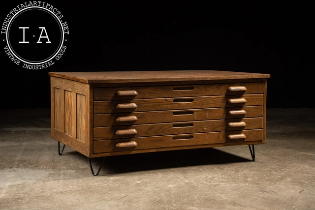Vintage Hamilton Flat File