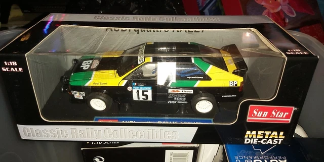 Miniature Sun Star 1/18 - Audi Quattro 1987 #23 (Rallycross Français) NEUF