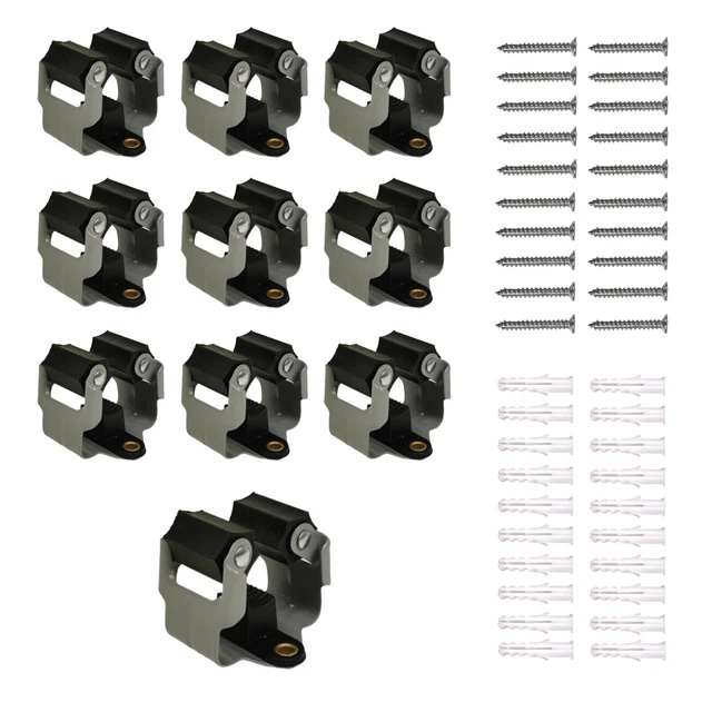 Soporte de dispositivo Smartfox 10 piezas soporte de escoba soporte de tallo soporte de herramientas
