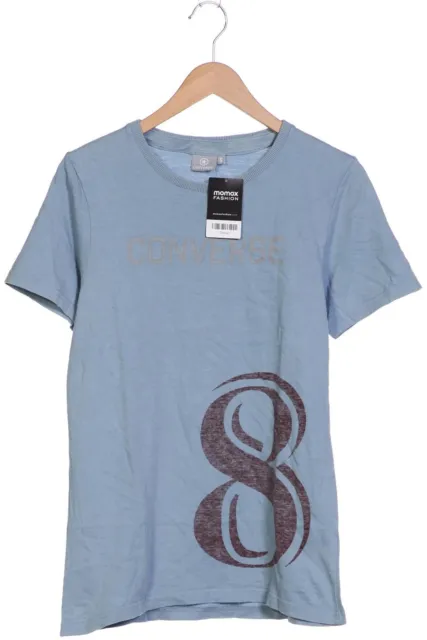 T-shirt uomo Converse top shirt taglia EU 46 (S) cotone azzurro #37b7ae7