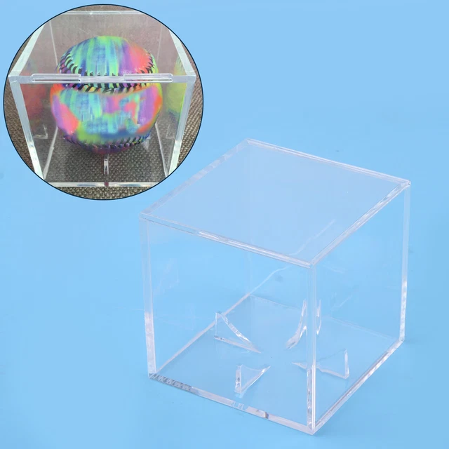 ACRYLIC BASEBALL BILLIARD Tennis Ball Display Stand Case Box Ball