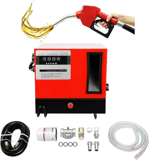 SELF-PRIMING FUEL TRANSFER Pump Diesel Oil Gas Transfer Pump Automotive