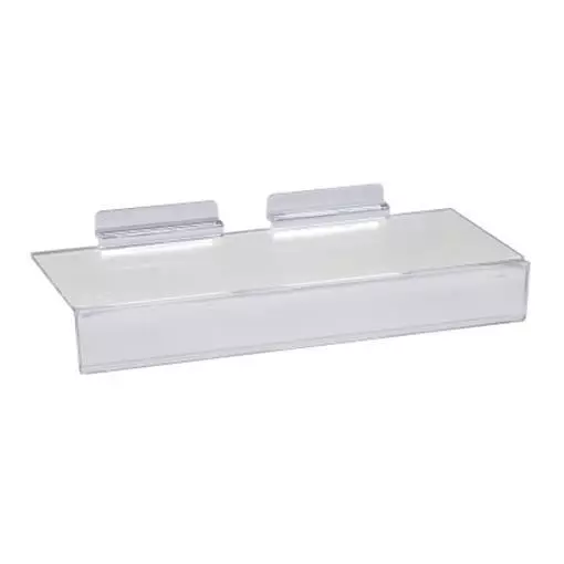 Econoco - ST Injection Molded Styrene Shoe Shelf With 1H in. Sign Slot