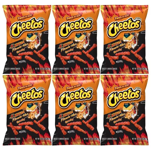 Cheetos Crunchy Flamin Hot - 8.5oz