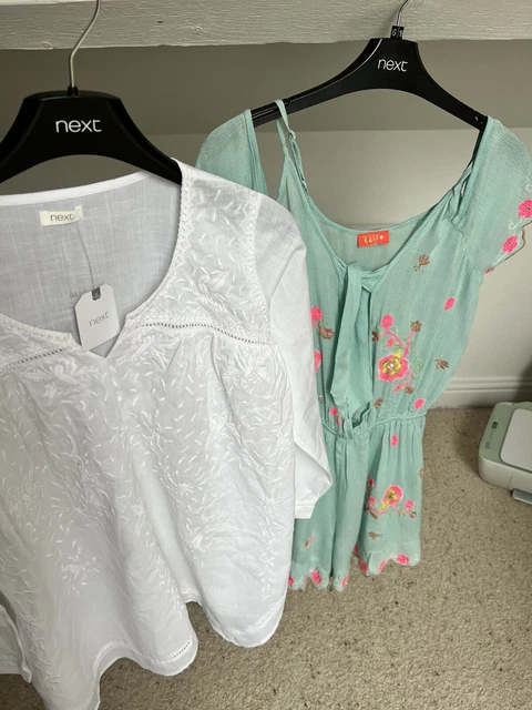 Age 10-11 Years, From NEXT & RIVER ISLAND 2x Girls Beach Wear