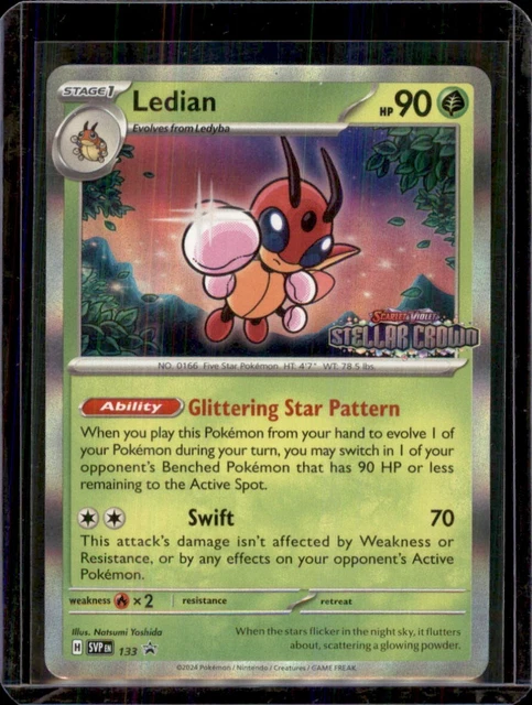 CRABOMINABLE SVP134 STELLAR Crown Pre-Release Promo Card- Stamped 7.99 -  PicClick UK